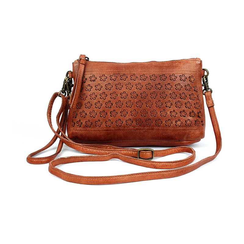 Buy Spur Flower Leather Bag Online Wholesale Leather Bag Store in