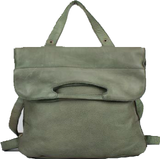 FL25  Leather Convertible Backpack