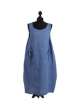 Gila Italian Linen Lagenlook Dress