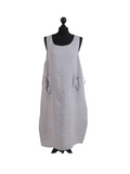 Gila Italian Linen Lagenlook Dress