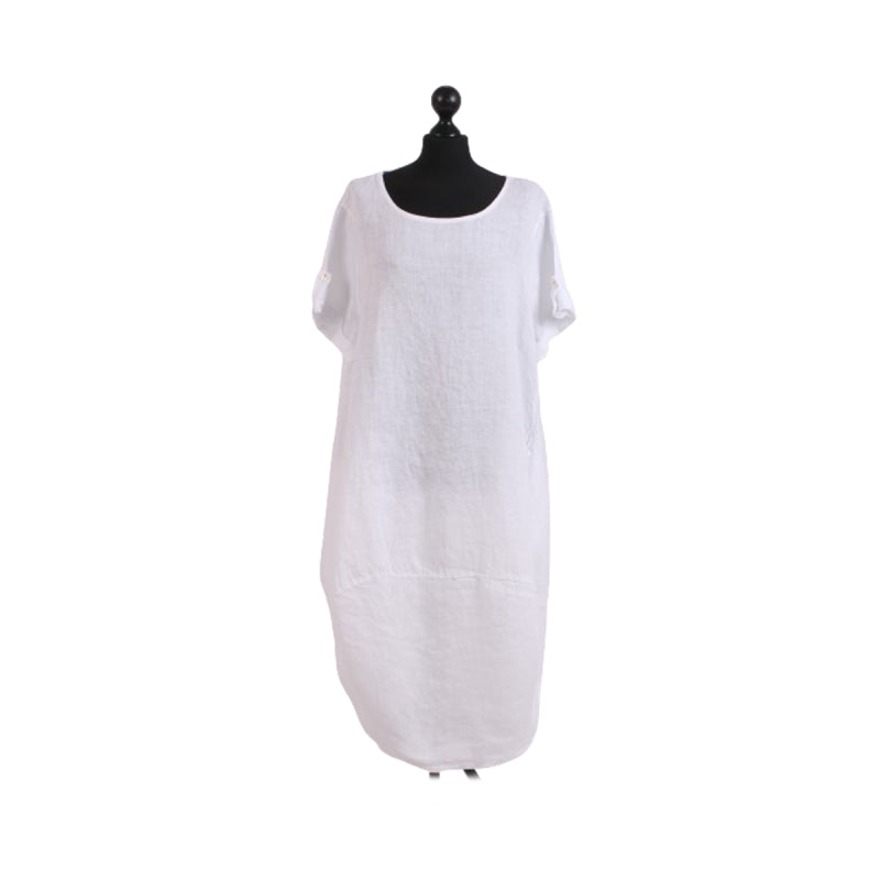 Buy Italian Linen Positano Dress - Jill Online